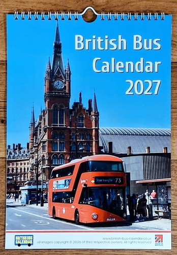 Britischer buskalender 2027 - britischer,