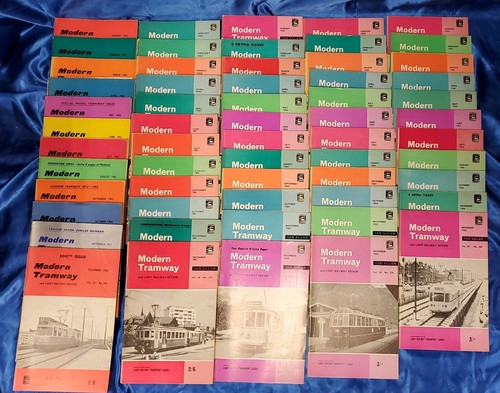 Modern tramways magazines - tramways, x