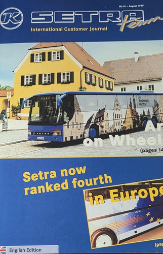 Setra august 1999 englische - 1999,