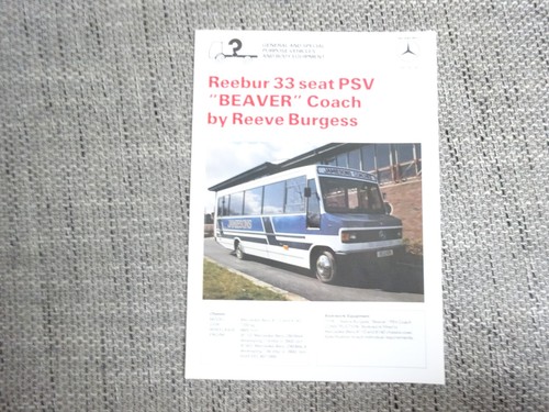 Mercedes 814 reeve - mercedes, burgess